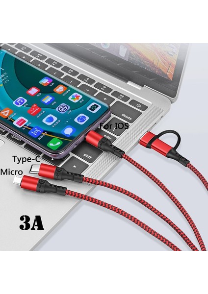 Çok Fonksiyonlu Evrensel Cep Telefonu Veri Kablosu Ios Kablosu Için Ipone Xiaomi Hızlı Şarj Cihazı USB Kablosu 5 In 1 Kablo Pd Kablosu (Yurt Dışından) fırsatları