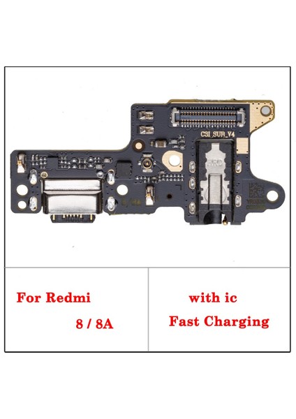 Adet Alt USB Şarj Aleti Bağlantı Noktası Konektörü Flex Xiaomi Redmi Için 8 8A 9 9A Not 8 9 9s Pro Dock Esnek Şarj Kablosu Değiştirme (Yurt Dışından)