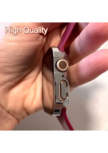 Yeni 2ın1 Serin Kılıf Temperli Cam Su Geçirmez Apple Watch 8 7 Için Kapak 41MM 45MM 49 Koruyucu Iwatch 6 Se 5 4 40MM 44MM (Yurt Dışından) fırsatları