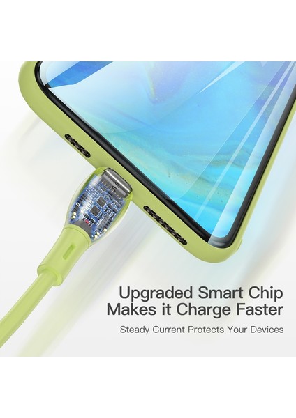 Kuulaa USB C Tipi Kablo Samsung Xiaomi Mi 3A Hızlı Şarj Usb-C Kablosu Cep Telefonu Şarj Cihazı Usbc Tip-C Veri Kablosu Kablosu (Yurt Dışından)