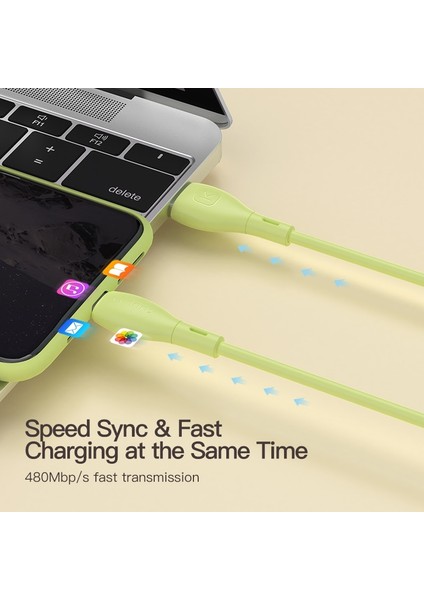 Kuulaa USB C Tipi Kablo Samsung Xiaomi Mi 3A Hızlı Şarj Usb-C Kablosu Cep Telefonu Şarj Cihazı Usbc Tip-C Veri Kablosu Kablosu (Yurt Dışından)