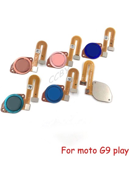 Ana Düğme Parmak Izi Sensörü Flex Kablo Yedek Onarım Parçaları Motorola Moto G9 Play Plus Güç (Yurt Dışından) fiyatları