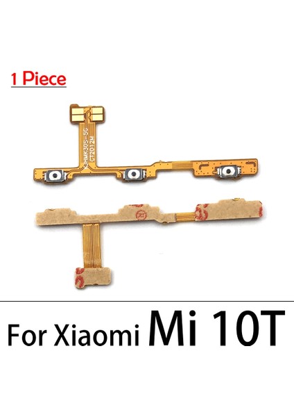 Yeni Güç Açık Kapalı Ses Yan Düğme Anahtarı Flex Kablo Xiaomi Mi 8 9 Se Lite/mi 9t 10T 10 Not 10 Pro Lite Yedek Parçalar (Yurt Dışından)