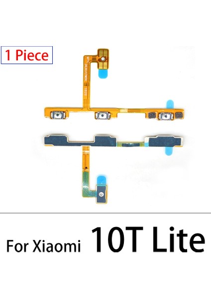 Yeni Güç Açık Kapalı Ses Yan Düğme Anahtarı Flex Kablo Xiaomi Mi 8 9 Se Lite/mi 9t 10T 10 Not 10 Pro Lite Yedek Parçalar (Yurt Dışından)