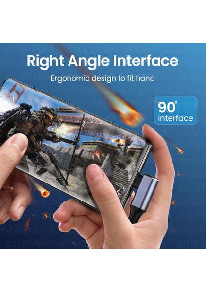 PD100W Tip-C Veri Kablosu Tip C USB C Çift Dirsek Qc4.0 5A Hızlı Şarj Kablosu Telefon Şarj Kablosu Samsung Xiaomi Realme Için (Yurt Dışından) modelleri