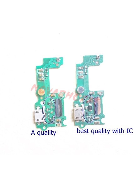 Novaphopat Huawei Onur 4c Pro TIT-L01 USB Dock Şarj Şarj Portu Veri Bağlantı Konnektörü Mikrofon Flex Kablo (Yurt Dışından)