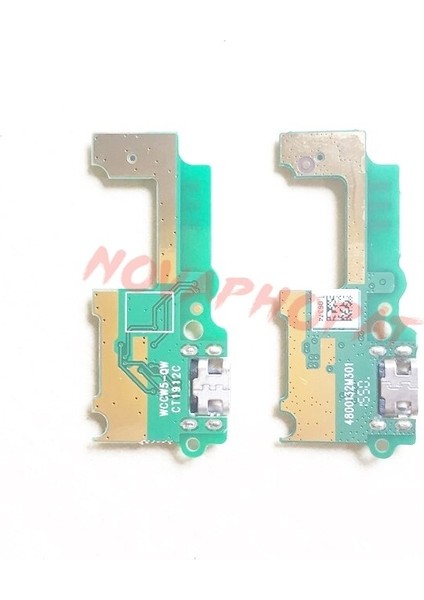 Novaphopat Huawei Onur 4c Pro TIT-L01 USB Dock Şarj Şarj Portu Veri Bağlantı Konnektörü Mikrofon Flex Kablo (Yurt Dışından)