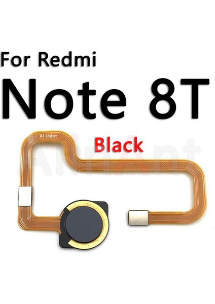 Orijinal Geri Düğmesi Dokunmatik Kımlık Parmak Tarayıcı Xiaomi Redmi Için Not 8 8 T Pro Artı Prime Parmak Izi Sensörü Flex Kablo (Yurt Dışından) modelleri