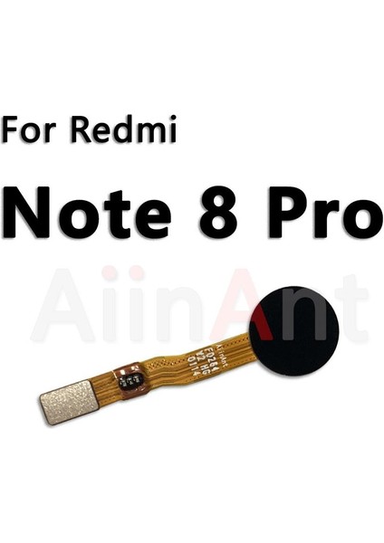 Orijinal Geri Düğmesi Dokunmatik Kımlık Parmak Tarayıcı Xiaomi Redmi Için Not 8 8 T Pro Artı Prime Parmak Izi Sensörü Flex Kablo (Yurt Dışından) fırsatları