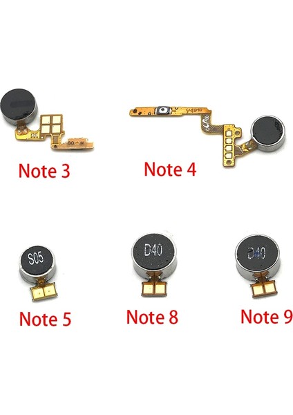 Yeni Modül Şerit Flex Kablo Motor Titreşim Samsung Galaxy Note 3 4 5 8 9 Yedek Parçalar (Yurt Dışından)