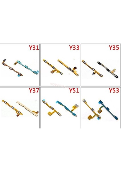 Vivo V5 S1 Pro V15 V11 V11I V17 V5S V5 Lite V7 Artı V9 Y11 Y12 Y15 Güç Açık Kapalı Ses Yukarı Aşağı Düğmeleri Flex Kablo Şerit (Yurt Dışından) fırsatları