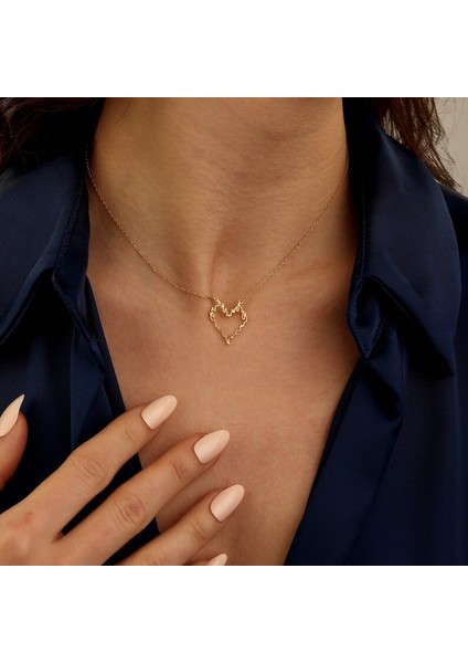 925 Ayar Gümüş Yanan Kalp Kolye fiyatları