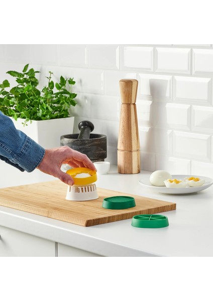 Yumurta Dilimleyici Seti 4 Parçalı Uppfllyd