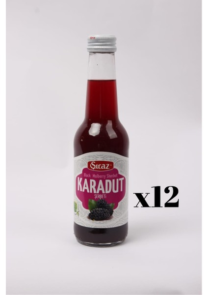 Karadut Şerbeti(250 mlx12 adet)