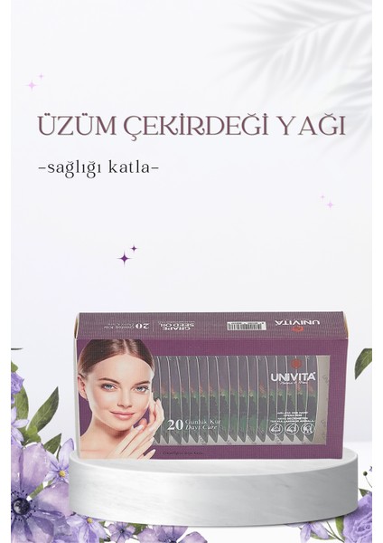 %100 Doğal Katkısız Üzüm Çekirdeği Yağı - 20 Günlük Bakım Kürü