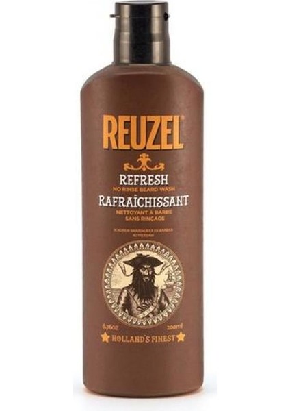 Refresh No Rinse Beard Wash Sakal Yıkama Jeli 200ml