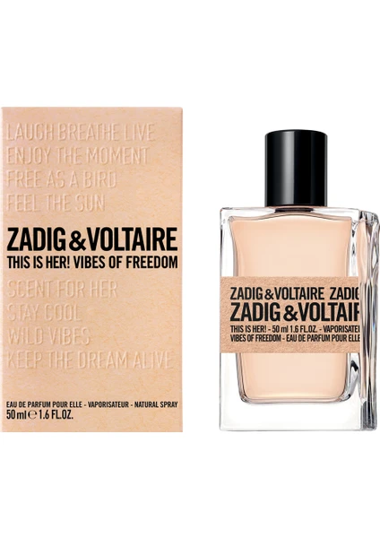 Zadig & Voltaire Zadig&voltaire This Is Her! Vibes Of Freedom Edp 50 ml Kadın Parfüm