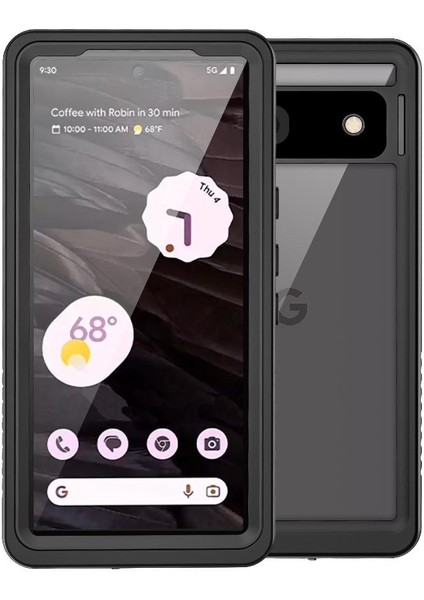 Google Pixel 7A 12FT Askeri Dayanıklı Ekran Koruyucu IP68 Için Telefon Kılıfı (Yurt Dışından)