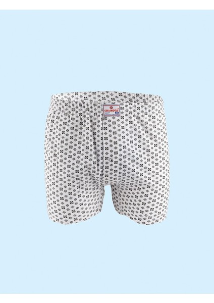 %100 Pamuk Erkek Empirme Boxer Karışık 5'li Paket 031 indirimleri