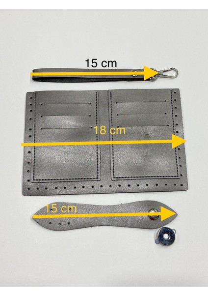 Cüzdan Kiti / Örgü Cüzdan Kiti / Silver fiyatları