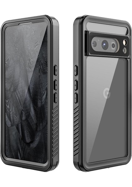Google Piksel 8pro Için Ekran Koruyucu IP68 Su Geçirmez Tam Inşa Telefon Kılıfı (Yurt Dışından)