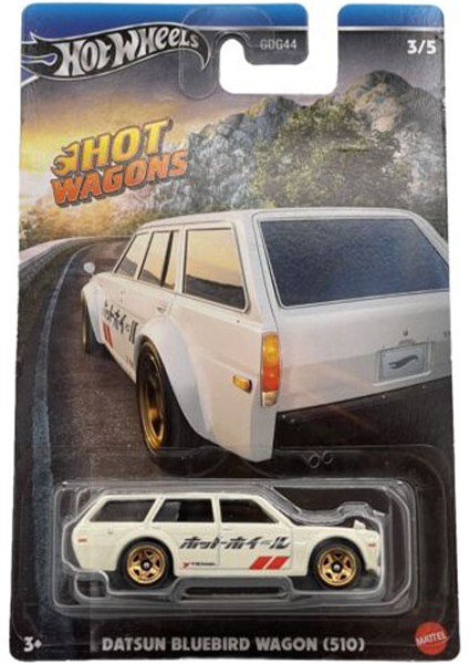 - Hot Wagons - Datsun Bluebird Wagon (510) (1/64)