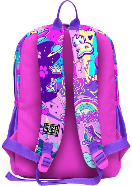 Kids 23760 Graffiti Desenli Dayanıklı ve Ergonomik Okul Sırt Çantası – Çocuklar için Rahat Taşıma fiyatları