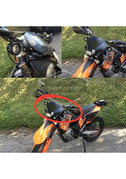 Yuvarlak Tek LED Bar Beyaz Sis Farı Araç Motosiklet Off Road Atv Forklift LED Lamba Projektör Metal Arazi Çalışma Lambası 1 Adet 10W fiyatları