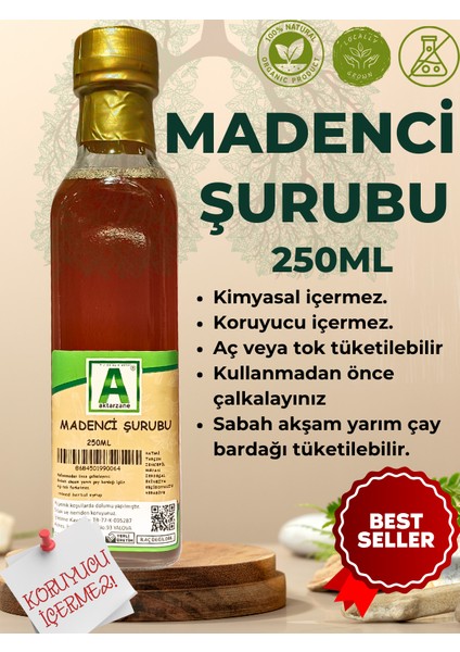 Madenci Şurubu 250ML Avantajlı Boy Vitamin Destek