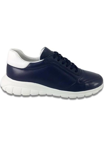 3389 Yumuşak Ekstra Kadın Ayakkabı-Lacivert Beyaz fiyatları