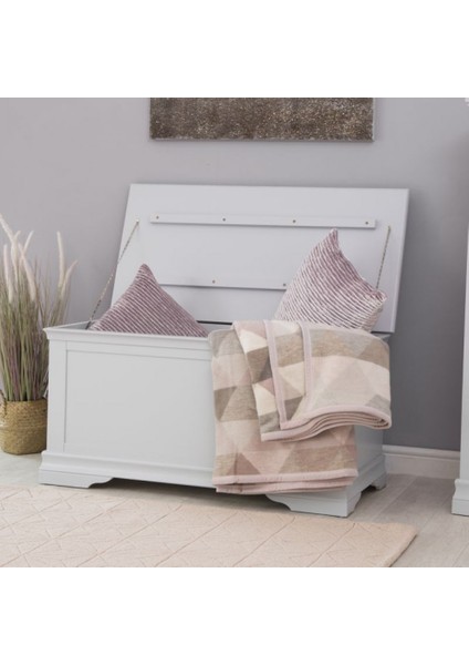 Flex Masif Tablalı Ahşap Sandık