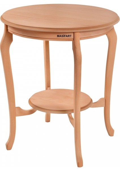 Ariadna Lüks Büyük Yuvarlak Saksılık Cilasız Ham