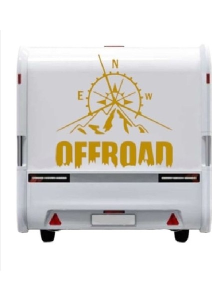 Camp Sticker Doğa- Dağ-Çam-Kamp-Doğal-Karavan- Piknik-Araç Oto Araba Sticker