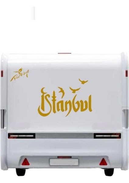 Karavan Kamp Sticker Araç Sticker Yapışkan 38 Kayseri