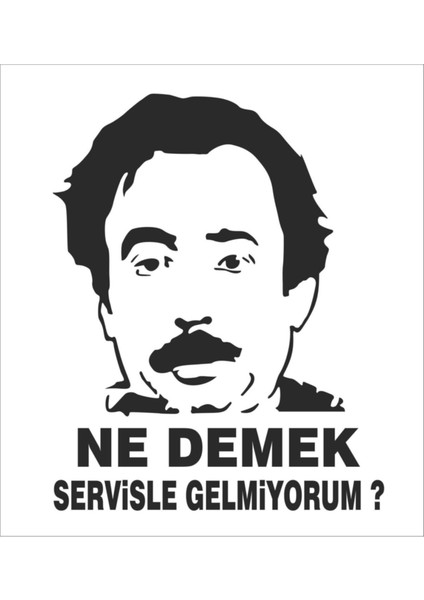 Sticker Şener Şen Siyah