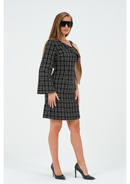 Aller Yakalı Asimetrik Elbise fırsatları