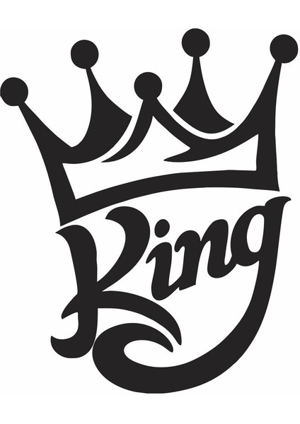King Araç Sticker