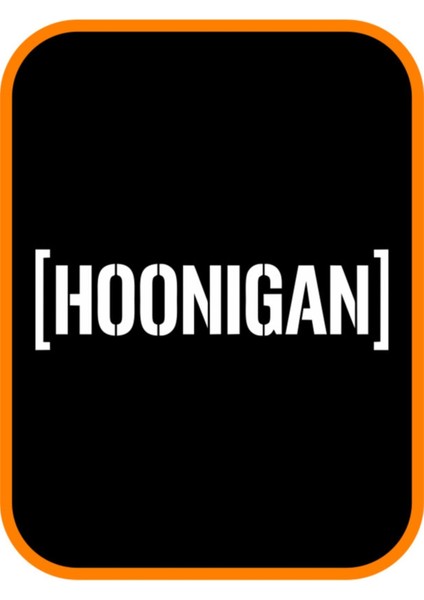 Honnıgan Oto Sticker 30X10 cm Beyaz