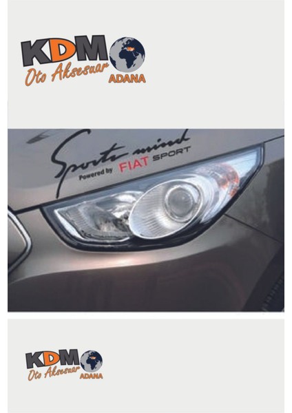 Sport Fıat Mind Oto Sticker
