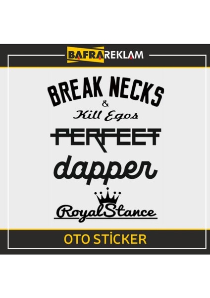 Oto Arka Cam Araba Sticker Yapıştırma