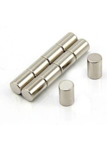 Silindir Neodyum Mıknatıs Magnet Çap 10 MM-KALINLIK10 mm