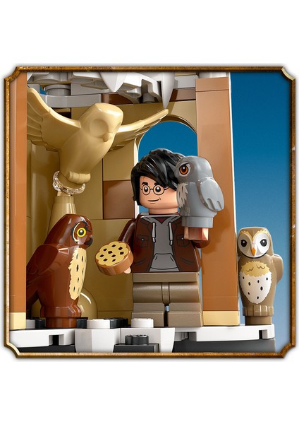 LEGO® Harry Potter™ Hogwarts Şatosu Baykuşhanesi 76430 - 8 Yaş ve Üzeri Harry Potter Hayranları için Baykuş Figürü İçeren Koleksiyonluk Yaratıcı Oyuncak Yapım Seti (364 Parça)