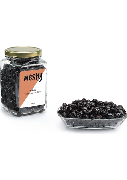 Selem Fırınlanmış Az Tuzlu Siyah Zeytin 900 g