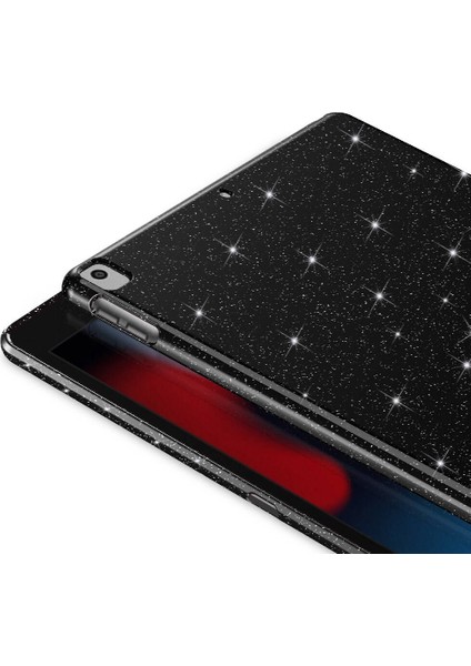 Apple Ipad 9. 8. 7. Nesil 10.2 Kılıf Simli Shining Gözlalıcı Trend Kapak A2270 A2428 A2429 A2430