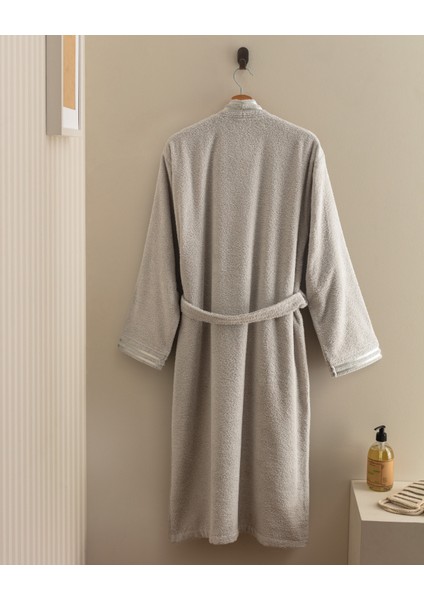 Maynor Kimono Unisex Bornoz - Açık Gri fiyatları