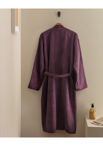 Maynor Kimono Unisex Bornoz - Mürdüm