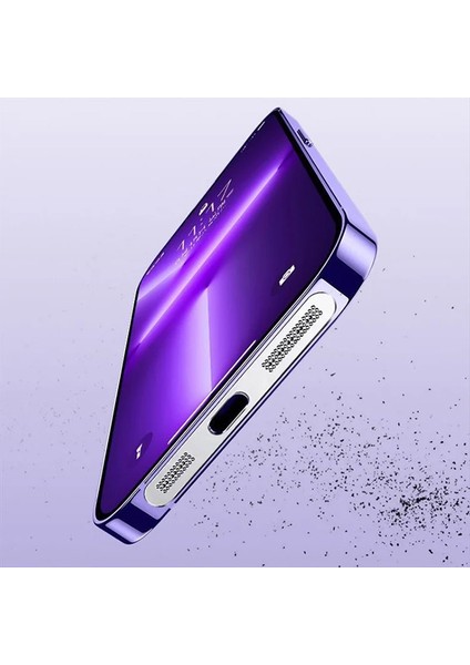 iPhone 15 Için Anti-Dust Toz ve Kir Önleyici Sticker 2 Adet Set fırsatları