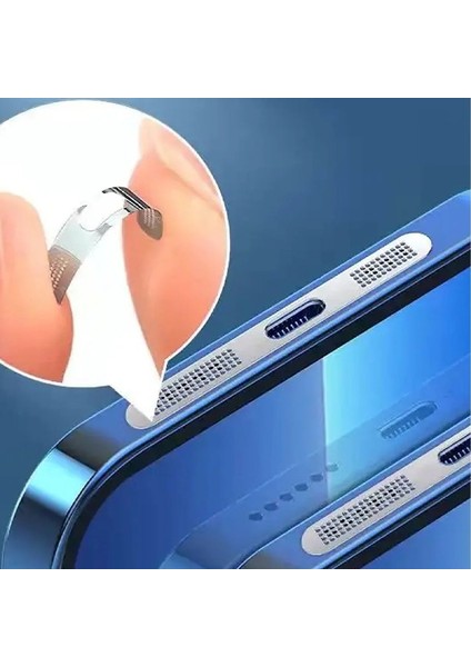 iPhone 15 Için Anti-Dust Toz ve Kir Önleyici Sticker 2 Adet Set indirimleri
