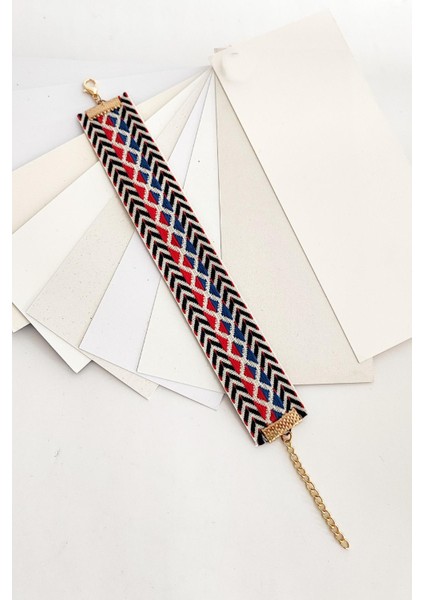 Dokuma Kumaş Tribal Bileklik fiyatları