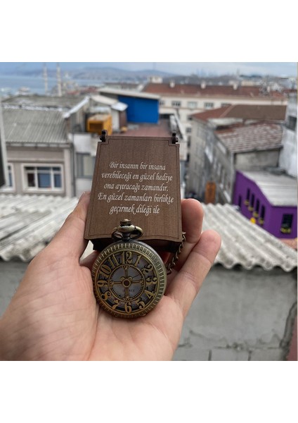 Sayı Kabartmalı Zincirli Köstekli Cep Saati modelleri